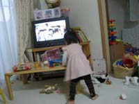 ダンス鑑賞中