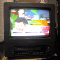 古いテレビの写真